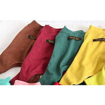 Hdwk&Hped Dog Pajamas - Soft Cotton Jumpsuit for Small Pets