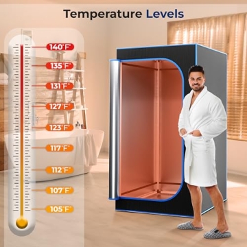 SereneLife Infrared Sauna - Portable Home Spa Experience
