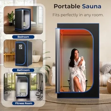 SereneLife Infrared Sauna - Portable Home Spa Experience
