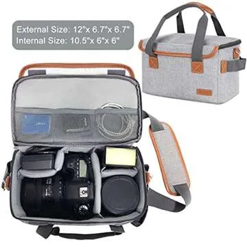 Endurax Waterproof Camera Backpack for Travelers and Photographers