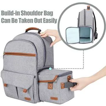 Endurax Waterproof Camera Backpack for Travelers and Photographers