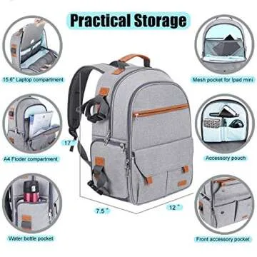 Endurax Waterproof Camera Backpack for Travelers and Photographers