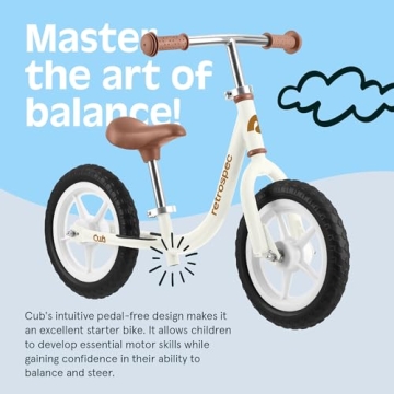 Retrospec Cub 2 Balance Bike for Toddlers 18 Months to 3 Years