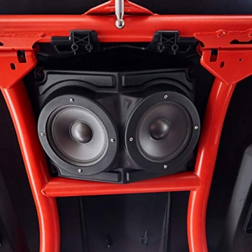 KEMIMOTO UTV Speaker Pod Enclosure for 6.5" Speakers