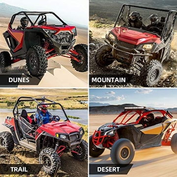 KEMIMOTO UTV Speaker Pod Enclosure for 6.5" Speakers