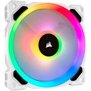 Corsair LL Series LL120 RGB 120mm LED Fan Triple Pack with Lighting Node PRO - Renewed