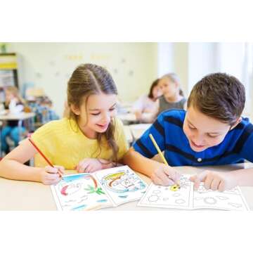 90shine 36PCS Summer Coloring Books for Kids in Bulk Ages 4-8, End of The Year Gifts from Teacher fo...