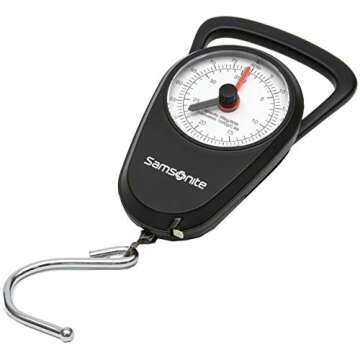 Accurate Samsonite Manual Luggage Scale for Stress-Free Travel