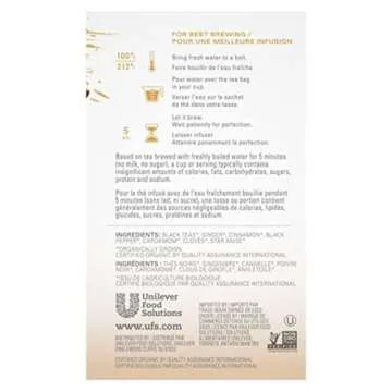 Tazo Organic Chai - 24 Aromatic Spice Tea Bags