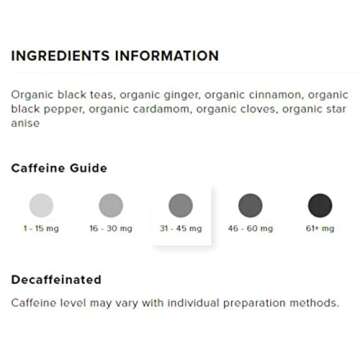 Tazo Organic Chai, 24 Tea Bags 2.3oz