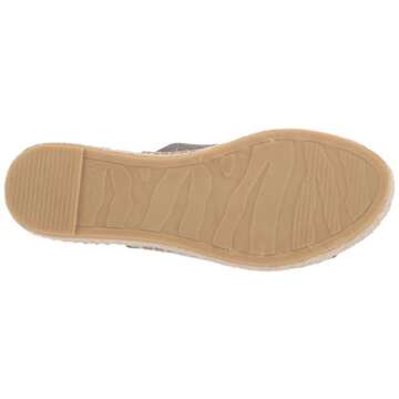 André Assous Women's Cameron Slide Sandal, Pewter Suede, 7 M US