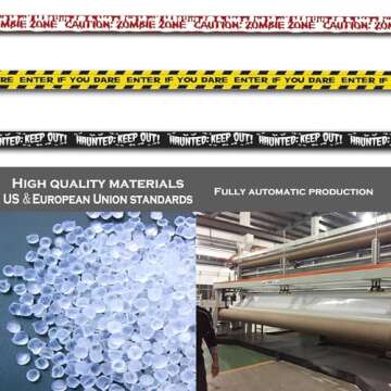 Halloween Fright Tape Bundle - Scary Decoration Tape