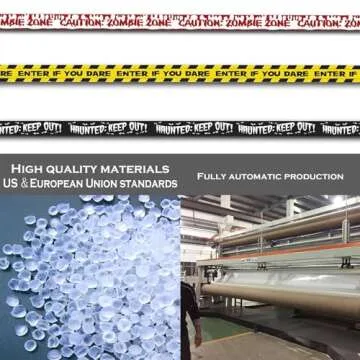 Halloween Fright Tape Bundle - Scary Decoration Tape