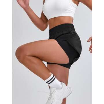 BMJL Women's Running Shorts - Stylish Comfort for Every Workout