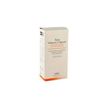 PURITO Pure Vitamin C Serum 60ml / 2.0 fl.oz., Natural Ingredients Serum, Vitamin C, Vegan & Cruelty Free, Hypoallergenic, Calming, Fragrance-free, Korean Skin Care