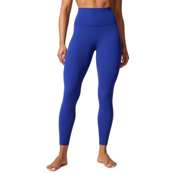 CRZ YOGA Women's Butterlift High Waisted Workout Leggings 25" - Buttery Soft Waves Blue