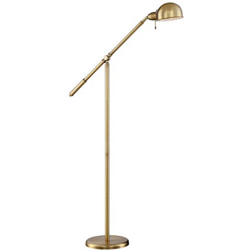 Adjustable 360 Lighting Dawson Floor Lamp - Antique Brass