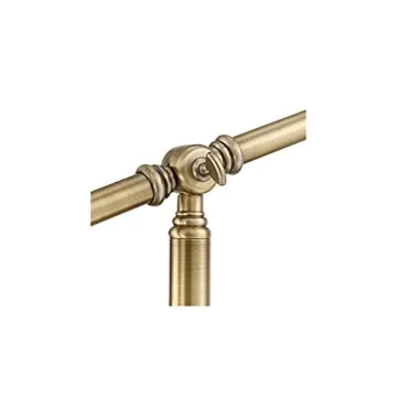 Adjustable 360 Lighting Dawson Floor Lamp - Antique Brass