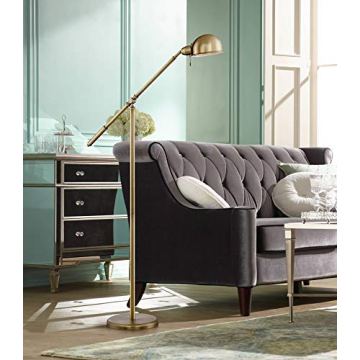 Adjustable 360 Lighting Dawson Floor Lamp - Antique Brass