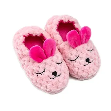 Bunny House Slippers for Toddler Girls - Warm & Fun