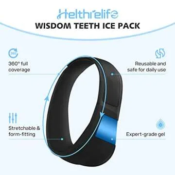 Helthrelife Face Ice Pack Wrap for Post Surgery Relief