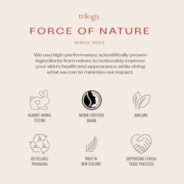 Trilogy Instant Glow Rosehip Oil (30ml) - With Mica and Squalane - Supports Collagen Production, Hydrates and Repairs Improving Skin Texture, Provides Instant Illumination