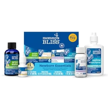 Mommy's Bliss Newborn Essentials Gift Set: Gripe Water, Gas Relief & More