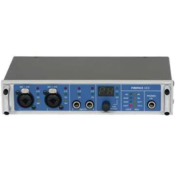 RME Fireface UCX 36 Channel 24 Bit 192kHz High-End USB and FireWire Audio Interface