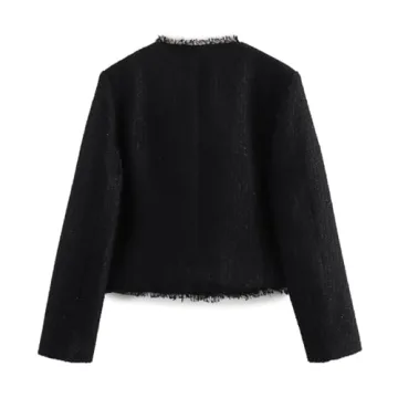 Chic Tweed Blazer for Women | Versatile Fall Fashion