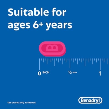 Benadryl Ultratabs 25mg Allergy Cold Relief 48 Tablets