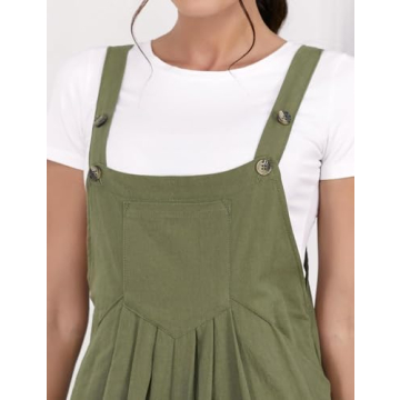 IDEALSANXUN Comfortable Wide Leg Overalls for Women