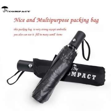 SY COMPACT Travel Windproof Automatic Umbrella