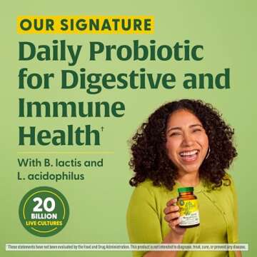 MegaFood MegaFlora Probiotic - Probiotics for Women & Men - Probiotics for Digestive Health & Immune Support - 20 Billion CFU - 14 Strains - Non-GMO - Vegan - Made Without 9 Food Allergens - 60 Caps