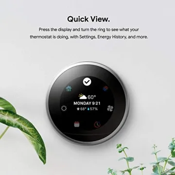 Google Nest Learning Thermostat Smart Home Comfort Solution