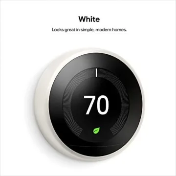 Google Nest Learning Thermostat Smart Home Comfort Solution