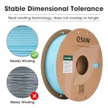eSUN Matte PLA Filament for Stunning 3D Prints