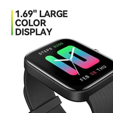 Amazfit BIP 3 Pro Smart Watch for Health & Fitness Tracking