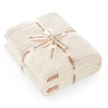 Snuggle Sac Ultra Soft Reversible Throw Blanket - Perfect Gift