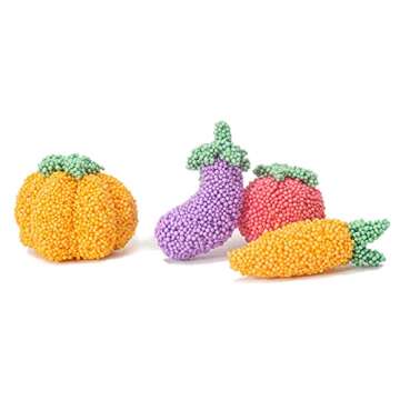 MiKoom Floam 6 PCS Foam Clay Fun Foam for Toddlers Update Bright Colors Giant Foam Beads Play Kit fo...