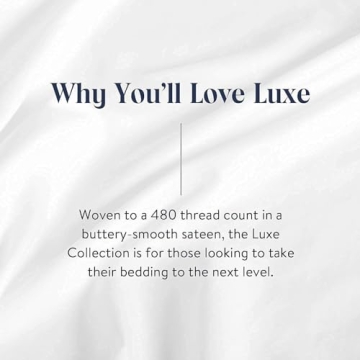Luxurious Brooklinen Sateen Sheet Set - Full Size Comfort