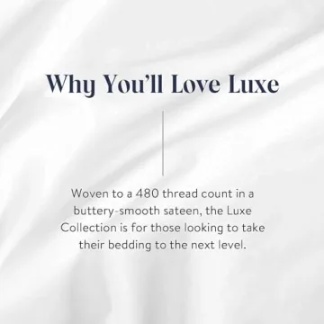 Luxurious Brooklinen Sateen Sheet Set - Full Size Comfort