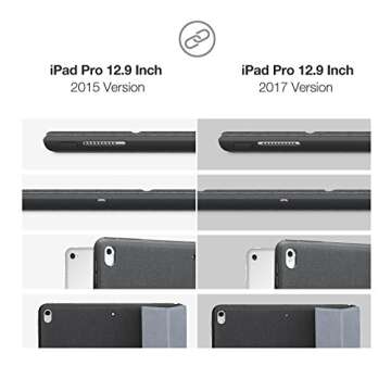 Stylish iPad Pro 12.9 Folio Case with Smart Features