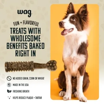 Wag Dental Dog Treats for Dogs - Clean Teeth & Fresh Breath