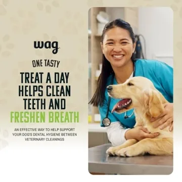 Wag Dental Dog Treats for Dogs - Clean Teeth & Fresh Breath