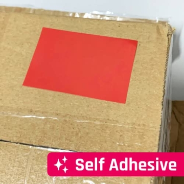 Vibrant Self-Adhesive Labels for Easy Moving Organization