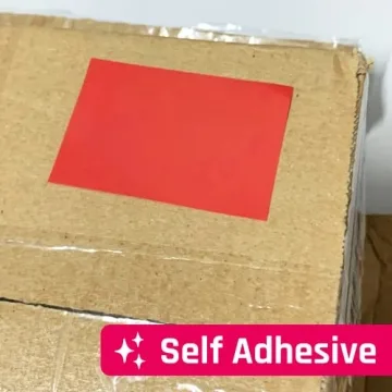 Vibrant Self-Adhesive Labels for Easy Moving Organization