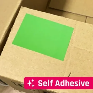 Vibrant Self-Adhesive Labels for Easy Moving Organization