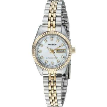 Armitron Women's Elegant Crystal Bracelet Watch