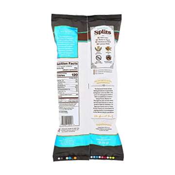 Unique Snacks Extra Salt Splits Pretzels, Original Split-Open Pretzels, Delicious Homestyle Baked Sn...