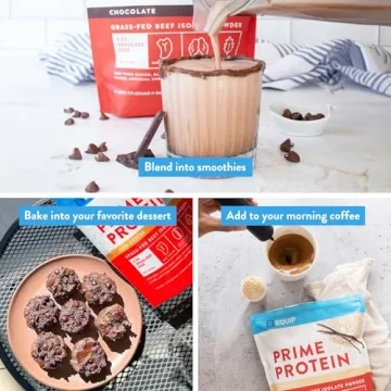 Equip Foods Prime Protein Powder Clean Beef Protein Supplement